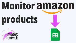 How to monitor Amazon products from a query — Amazon seller tips