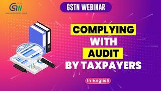 GST Audit process with compliance procedure explained in English. Watch Video...