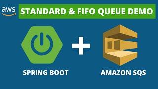 Spring Boot with Amazon SQS | Spring Cloud AWS | Amazon Web Services | AWS Simple Queue Service