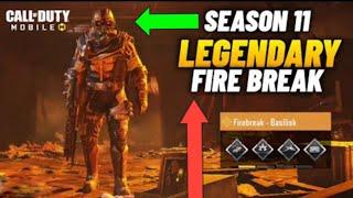 15 December 2021 Legendary Firebreak in Game Look CODM | Season 11 Lucky Draw Cod Mobile #cod5gtech