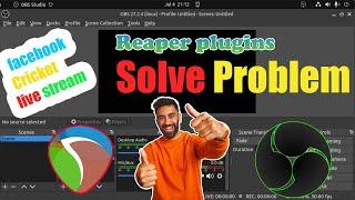 Reaper plugins not showing in obs !! Solve 100%