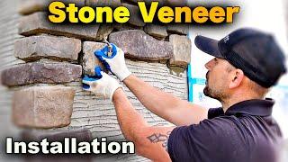 Stone Veneer Installation - Part 2. Corners And Flats - BEGINNERS GUIDE