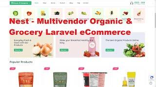 Nest -Multivendor Organic & Grocery Laravel eCommerce | Multivendor Ecommerce #multivendor #grocery