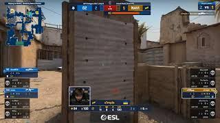 s1mple clutch 1v3 against G2 on Dust 2 | IEM Cologne 2021 | Grandfinal