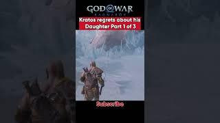 Kratos regrets about his Daughter Part 1 of 3 God of War Ragnarök Valhalla