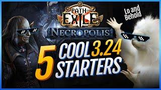 5 GREAT League Starters Builds for 3.24 Path of Exile