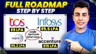 Roadmap to Crack TCS, Infosys, Accenture, Wipro | Service Based Companies Guide