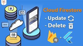 Flutter Tutorial - CRUD With Firestore  | UPDATE Data & Delete Document 3/3 Firestore CRUD