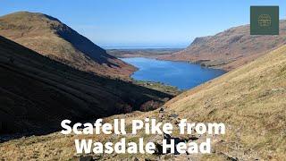 Scafell Pike From Wasdale Head | 4k | 7th April 2023