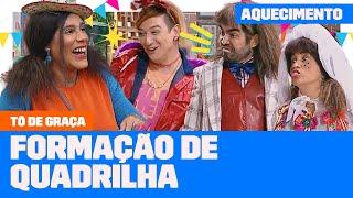 Graça faz ARRAIÁ e a POLÍCIA baixa na comunidade | Aquecimento Tô De Graça | Humor Multishow