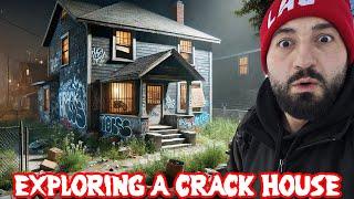 EXPLORING AN ABANDONED ACTIVE CRACK HOUSE GONE WRONG!