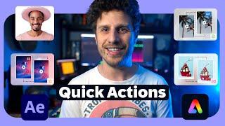 Quick Actions: Remove Background in ONE SECOND and much more!!