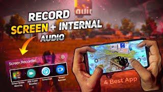 PUBG Screen Recorder + Internal Audio + Microphone Audio | 60FPS No Lag No Root | Joriya Gaming