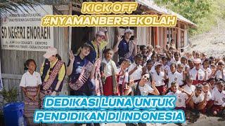 LUNA DATANG KE KUPANG UNTUK BEDAH SEKOLAH YANG KURANG LAYAK, AJAK DONATUR LIAT LANGSUNG!