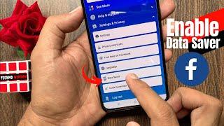 How to Enable Data Saver in Facebook App