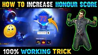 How to Increase Honor Score In Free Fire | How To Increase Honor Score In Free Fire Max