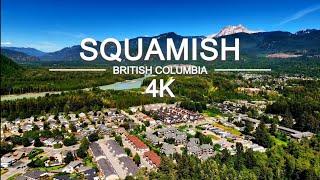 Breathtaking Squamish BC 2022 in 4K Ultra HD - Cool Music Drone Footage | British Columbia, Canada