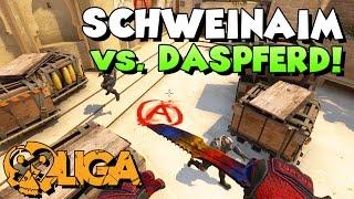 CS:GO - SCHWEINEAIM vs. DasPferd! - 99Damage Liga Division 3.7 Spiel #02