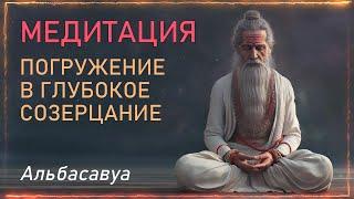 МЕДИТАЦИЯ Великого Созерцания. Духовный подъем за 15 минут. Альбасавуа