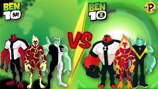 Ben 10 Prime VS Ben 10 Reboot Aliens!