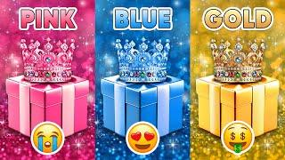 Choose Your Gift...! Pink, Blue or Gold ⭐️ How Lucky Are You?  Quiz Shiba