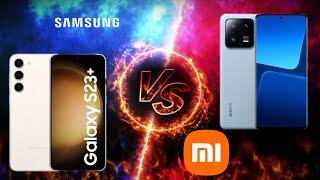 SAMSUNG S23+ VS XIAOMI 13PRO. EPIC BATTLE. #XIAOMI #SAMSUNG. WHICH IS BETTER. 2160P60FPS