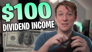 How Much Invested to Earn $100 a Month in Dividend Income