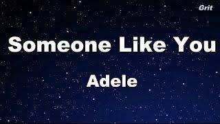 Someone Like You - Adele Karaoke【No Guide Melody】