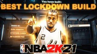 I FOUND THE BEST LOCKDOWN DEFENDER BUILD IN NBA 2K21!! MOST OVERPOWERED LOCKDOWN! BEST BUILD 2K21