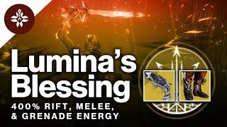 Lumina's Blessing: Infinite 400% Class, Melee, & Grenade Regeneration | Solar Warlock | Destiny 2