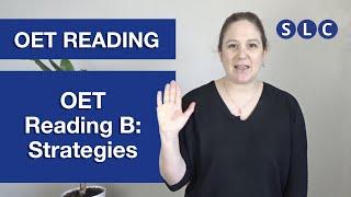 OET READING | Strategies to PASS Reading Part B