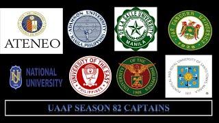 UAAP SEASON 82 WOMEN'S VOLLEYBALL CAPTAINS