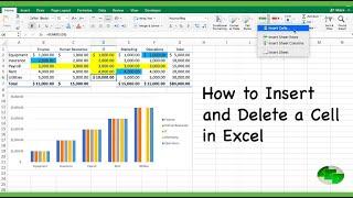 Oops! How to Insert and Delete a Cell in Excel