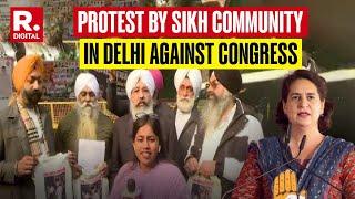 Protest By Sikh Community Against The Congress Over 1984 Riots | Breaking News