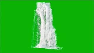 Green Screen Waterfall / Fountain Effects 2