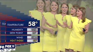 Weather girl has LSD flashback live on the air