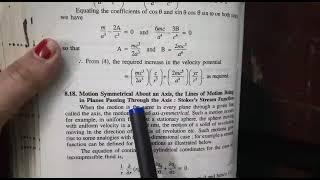 Axial symmetrical flow