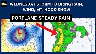 Portland Weather Wednesday Storm Update