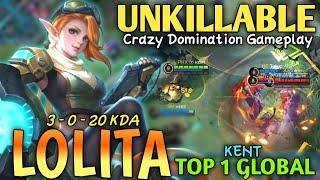 Lolita Best Build 2021 | Top 1 Global Lolita KENT Gameplay | Mobile Legends