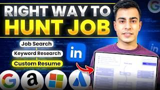 Not Getting Interview Calls ? Watch this | Right Way to Hunt Jobs | Full Roadmap