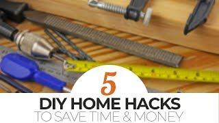 TOP 5 DIY Home Hacks to Save Time & Money