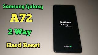 Samsung A72 Hard Reset