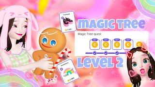 (MAGIC TREE ) LEVEL 2 (UPDATED CANDY THEMED)FULL TUTORIAL | SUHU @ZEPETO_official