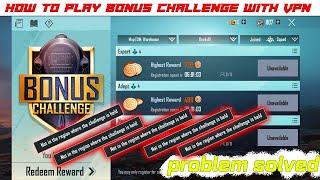 HOW TO PLAY BONUS CHALLENGE  || SOLUTION FOR "NOT IN THE REGION WHERE THE CHALLENGE IS HELD"  || SKY