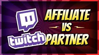 What is the Difference Between Partner and Affiliate on Twitch