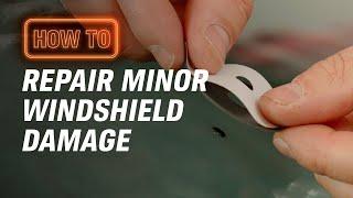 How to Repair Minor Windshield Damage