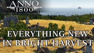 Anno 1800 DLC Review | EVERYTHING NEW IN BRIGHT HARVEST! | Season 2 Bright Harvest DLC