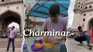 Must try foods near CHARMINAR | MODEL photography  | Telugu vlog