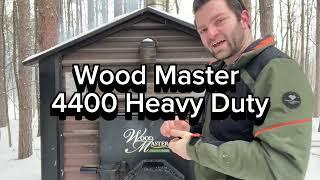 Utilizing my Outdoor Woodmaster 4400 wood boiler for home heating.