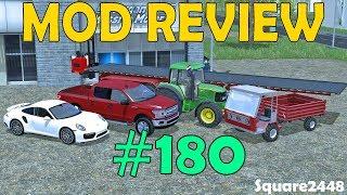 Farming Simulator 17 Mod Review #180 2018 Ford F150, Porsche 911, JD Tractor, Forklift & More!